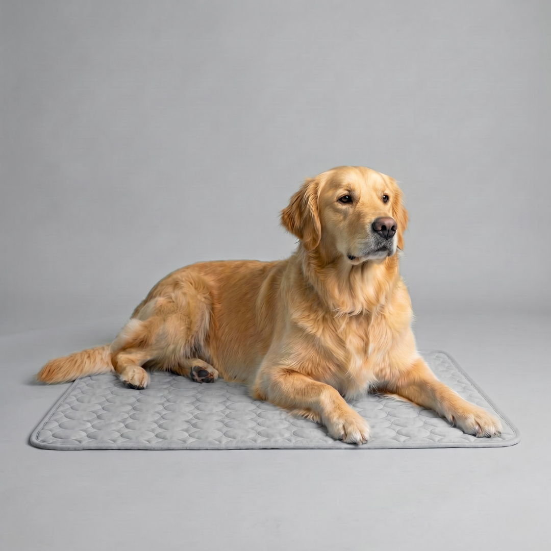 IcyNap | Tapis rafraîchissant en soie glacée pour chien