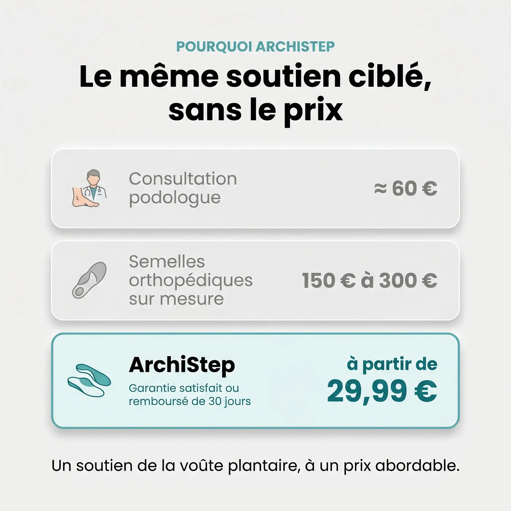 Lookia | Semelles de Soutien de la Voûte Plantaire
