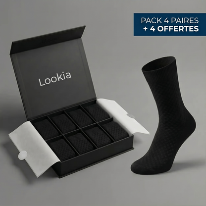 Chaussettes Lookia Mi-Hautes en Fibre de Bambou